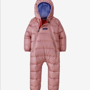 Patagonia toddler bunting suit (PINK)